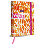 Comello Agenda - Oranje, roze stempels - 2027 - 10,5x14cm