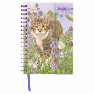 Comello Agenda - Suus - Franciens katten - Spiraal, luxe - 2027 - 12x15,5cm