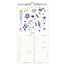 Comello Kalender - Blauwe bloemen - Janneke Brinkman - 2027 - 18x34,5cm