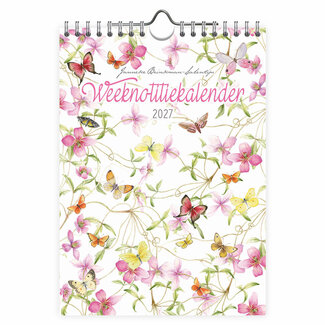 Comello Kalender - Clematis - Janneke Brinkman - 2027 - 16,5x23cm