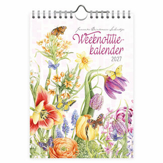 Comello Kalender - Tulpen - Janneke Brinkman - 2027 - 16,5x23cm
