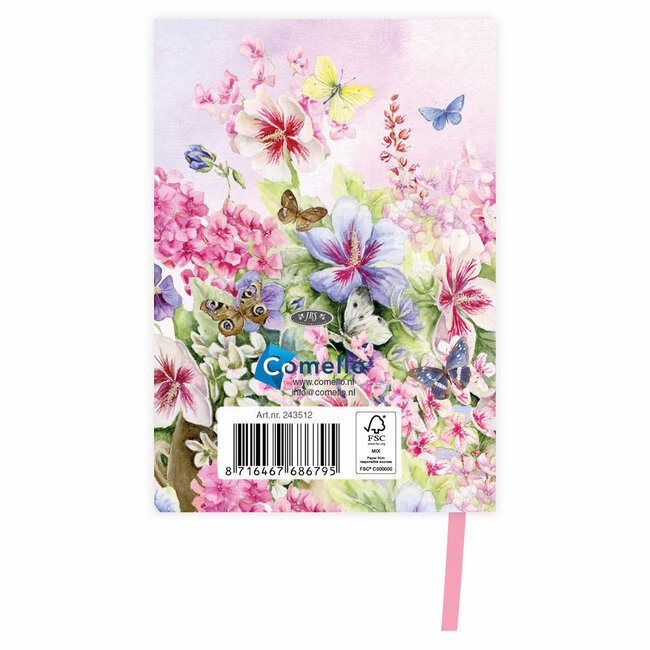 Comello Agenda - Hibiscus - Janneke Brinkman - Klein - 2027 - 8x11,5cm
