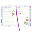 Comello Agenda - Blauwe bloemen - Janneke Brinkman - Klein - 2027 - 8x11,5cm