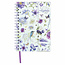 Comello Agenda - Blauwe bloemen - Janneke Brinkman - Spiraal, luxe - 2027 - 11x15,5cm