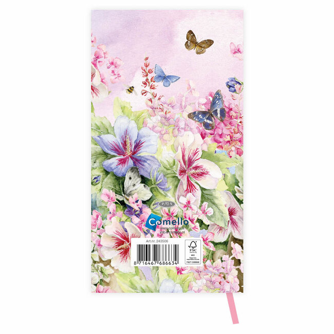 Comello Agenda - Hibiscus - Janneke Brinkman - 2027 - 9x17cm