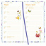 Comello Agenda - Blauwe bloemen - Janneke Brinkman - 2027 - 9x17cm