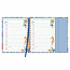 Comello Agenda - Studio Pompidom - Spiraal - Blauw - 2027 - 20x25cm