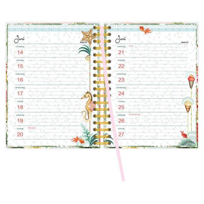 Comello Agenda - Studio Pompidom - Spiraal - 2027 - 20x25cm