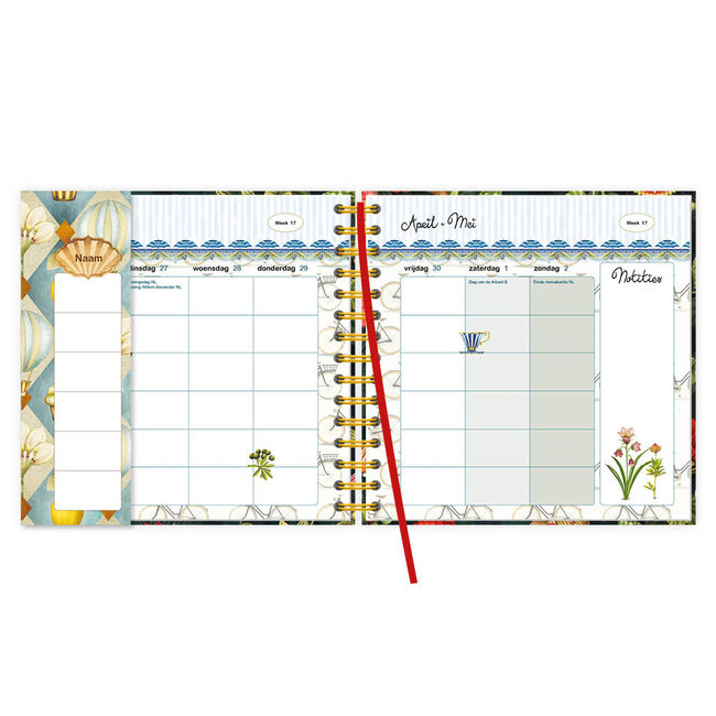 Comello Agenda - Studio Pompidom - 5 personen - 2027