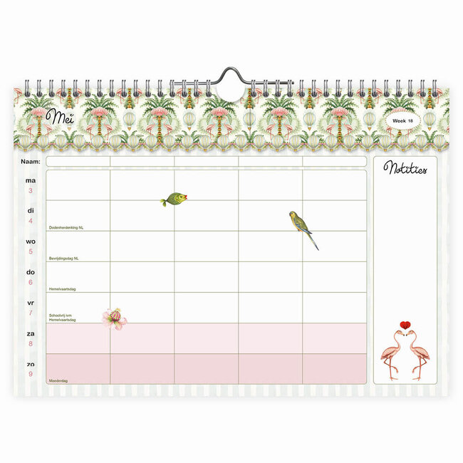 Comello Kalender - Studio Pompidom - 5 personen - 2027