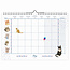 Comello Kalender - Katten - Franciens katten - 5 personen - 2027