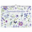 Comello Kalender - Blauwe bloemen - Janneke Brinkman - 5 personen - 2027