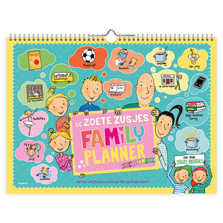 Comello Kalender - De zoete zusjes - Family planner - 2027