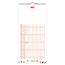 Comello Kalender - Do it yourself - 5 personen - 2027 - 21x45cm