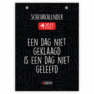 Comello Scheurkalender - Darum! - 2027 - 13x18cm
