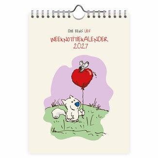 Comello Kalender - Doe eens lief - 2027 - 16.5x23cm