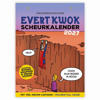 Comello Scheurkalender - Evert Kwok - 2027 - 13x18cm