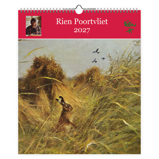 Comello Kalender - Haas - Rien Poortvliet - 2027 - 42x50cm