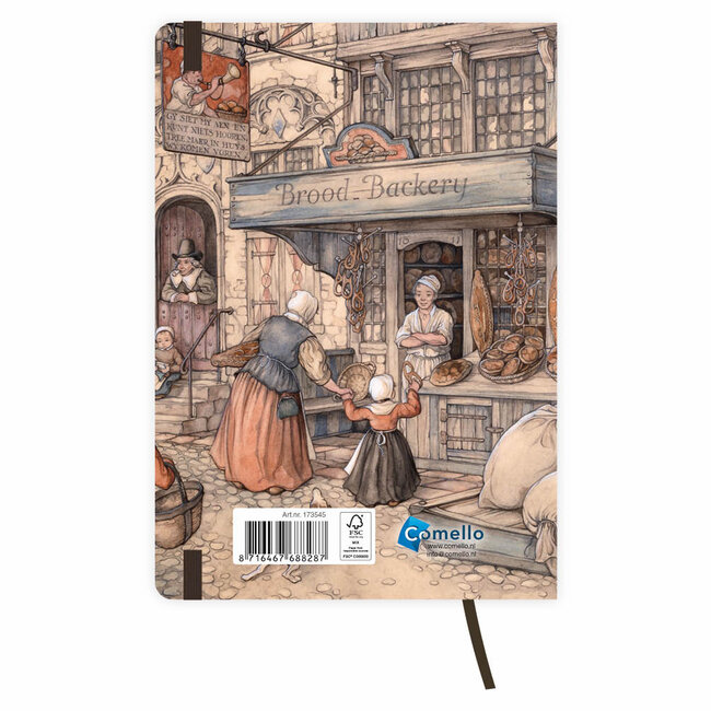 Comello Agenda - Brood backery - Anton Pieck - 2027 - 12,7x17,8cm