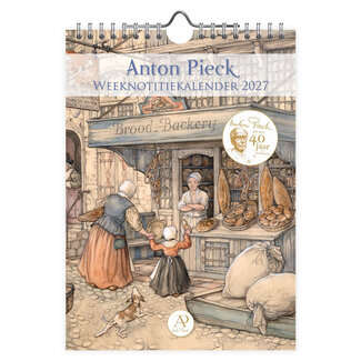 Comello Kalender - Brood backery - Anton Pieck - 2027 - 16,5x23cm