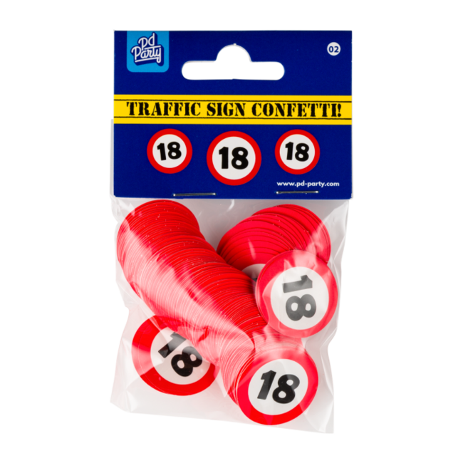 Paper Dreams Confetti - 65 - Verkeersbord