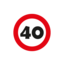 Paper Dreams Confetti - 40 - Verkeersbord