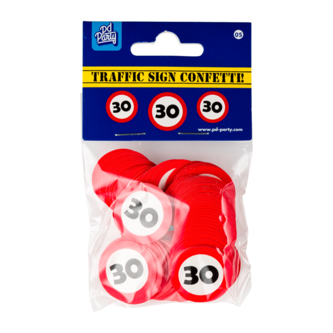 Paper Dreams Confetti - 30 - Verkeersbord