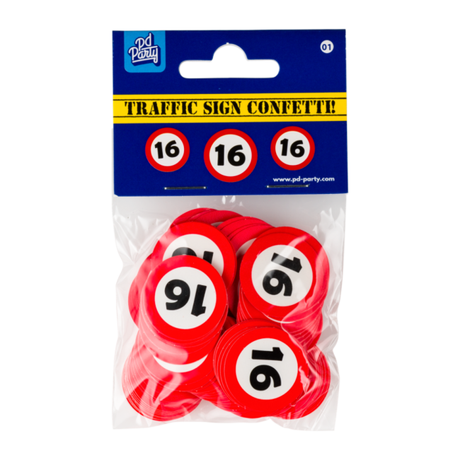 Paper Dreams Confetti - 16 - Verkeersbord