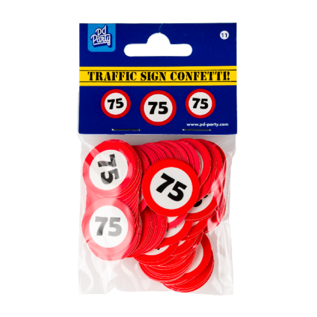 Paper Dreams Confetti - 75 - Verkeersbord