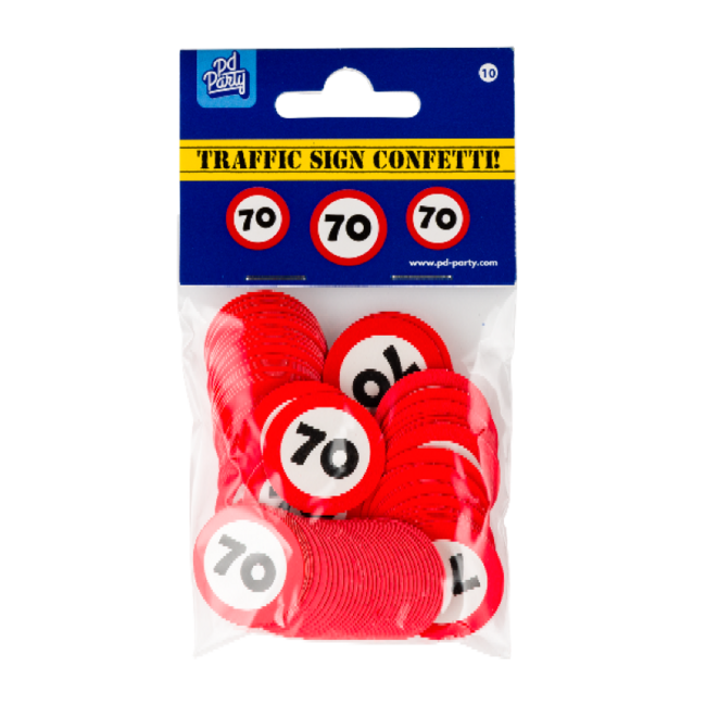 Paper Dreams Confetti - 70 - Verkeersbord