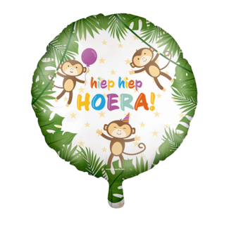 Paper Dreams Folieballon - Hiep hiep hoera - 46cm - Zonder vulling