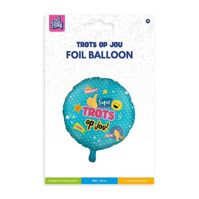 Paper Dreams Folieballon - Trots op jou - 46cm - Zonder vulling