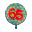 Paper Dreams Folieballon - 65 jaar - 46cm - Zonder vulling