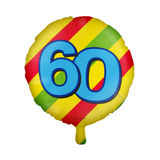 Paper Dreams Folieballon - 60 jaar - 46cm - Zonder vulling