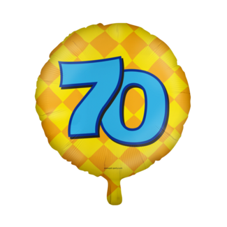 Paper Dreams Folie ballon - 70 jaar -  46cm - Zonder vulling