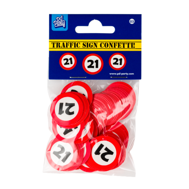Paper Dreams Confetti - 21 - Verkeersbord