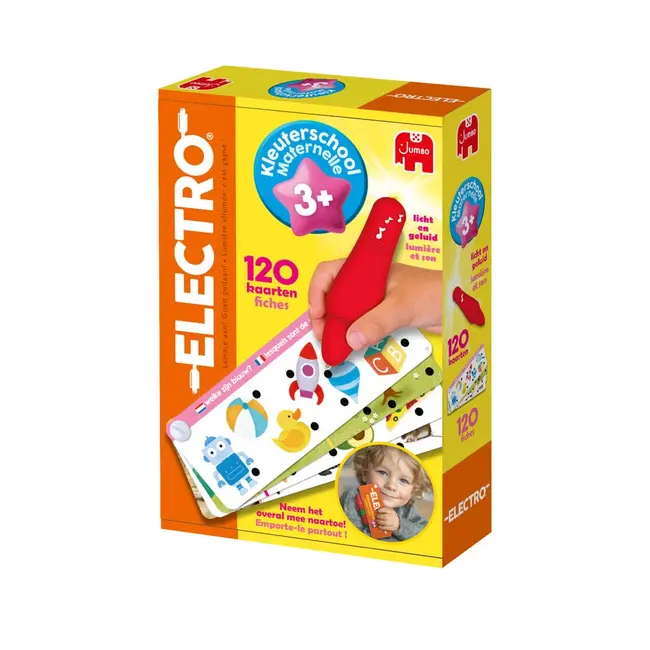 Jumbo Leerspel - Electro - Fan on the go - 3+