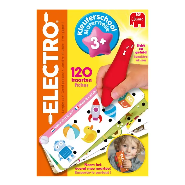 Jumbo Leerspel - Electro - Fan on the go - 3+