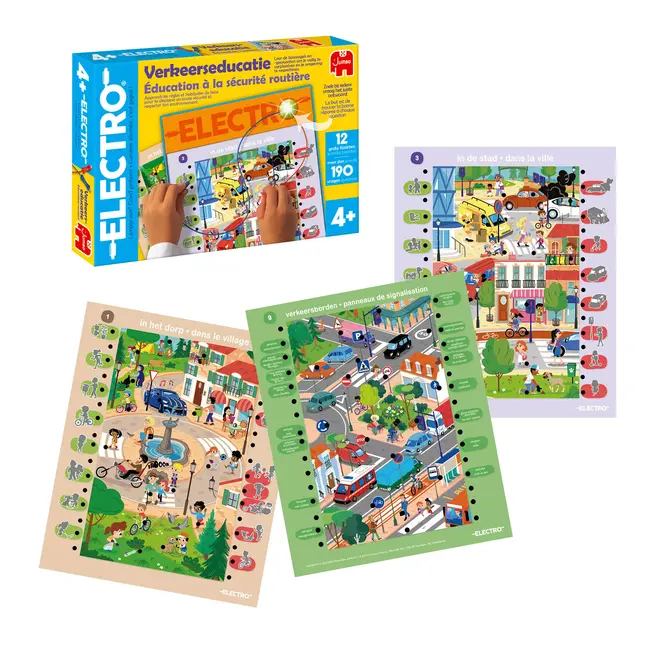 Jumbo Leerspel - Electro - Verkeerseducatie - 4+