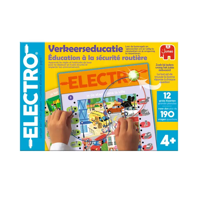 Jumbo Leerspel - Electro - Verkeerseducatie - 4+