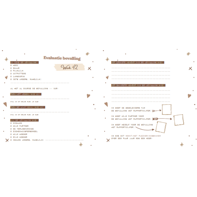 Boek - Negen maandenboek