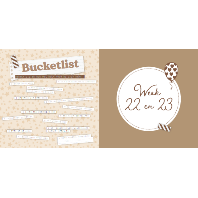 Boek - Negen maandenboek