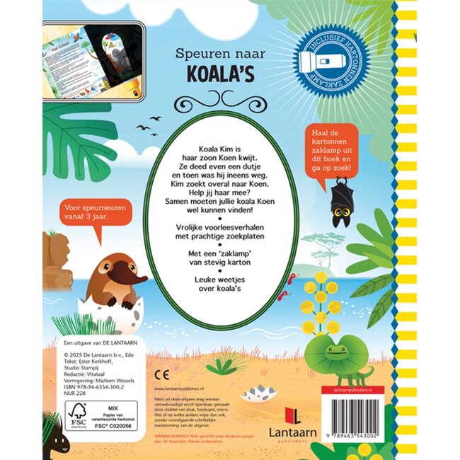 Boek - Speuren naar koala's