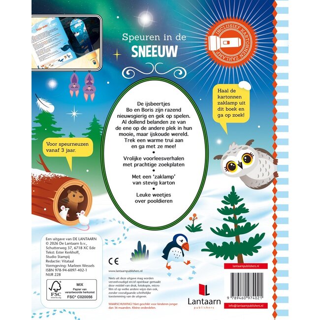 Boek - Speuren in de sneeuw