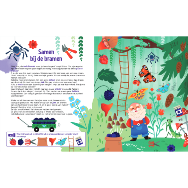 Boek - Speuren in het kabouterbos