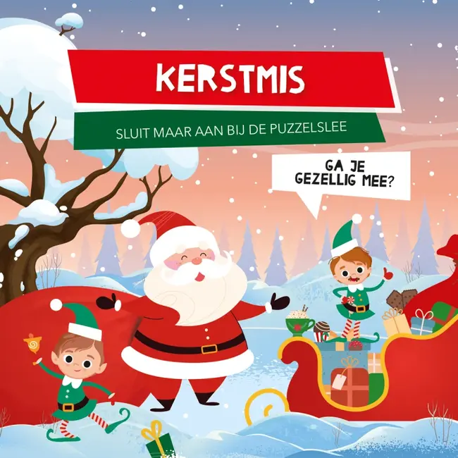 Boek - Puzzelslee - Kerstmis