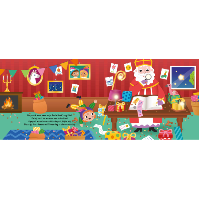 Boek - Slaap lekker, kleintje - Sinterklaas - Met licht