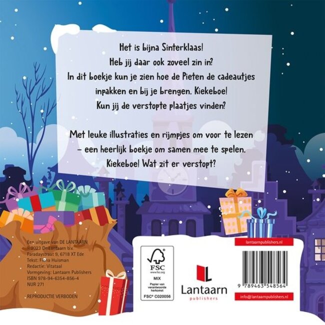 Boek - Mijn kiekeboek - Sinterklaas