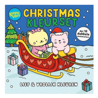Boek - Kleurboek - Sunny vibes - Christmas kleurset