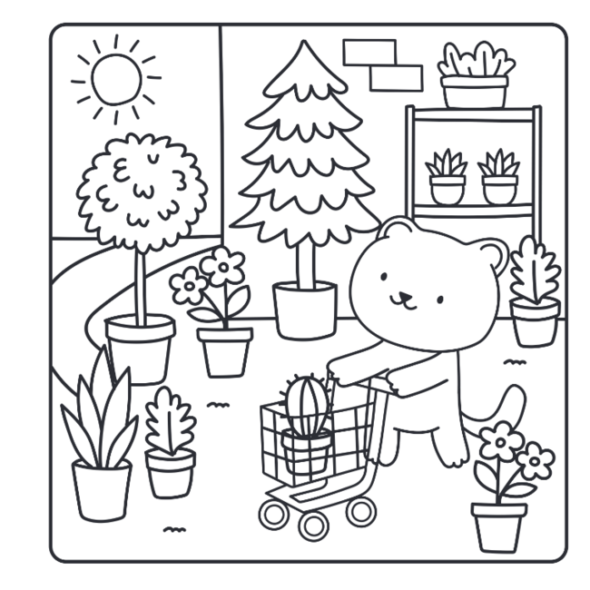 Boek - Kleurboek - Sunny vibes - Calm kleurset
